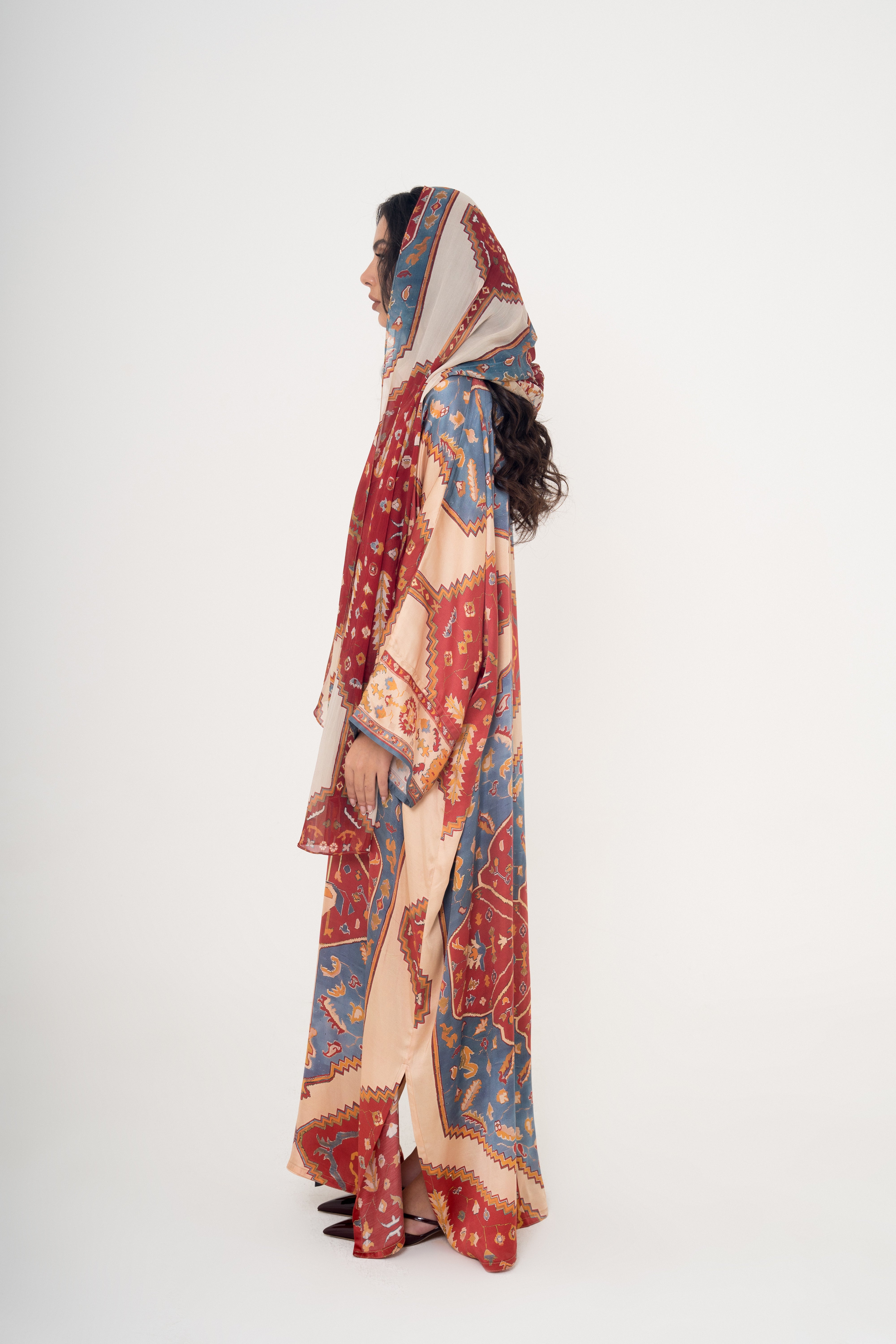 Persian Print Abaya